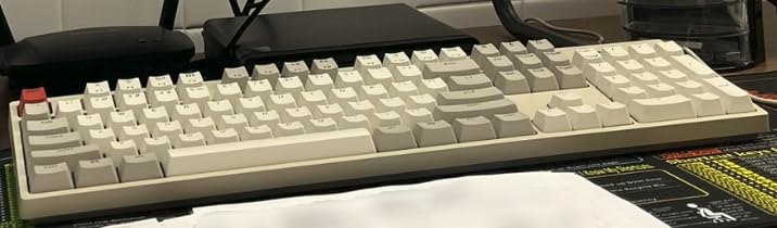 Keychron C2 Full Size Wired Mechanical Keyboard Compatible with Mac, Keychron Brown Switch, 104 Keys ABS Retro Color Keycaps Gaming Keyboard for Windows, USB-C Type-C Braid Cable customer photo 1