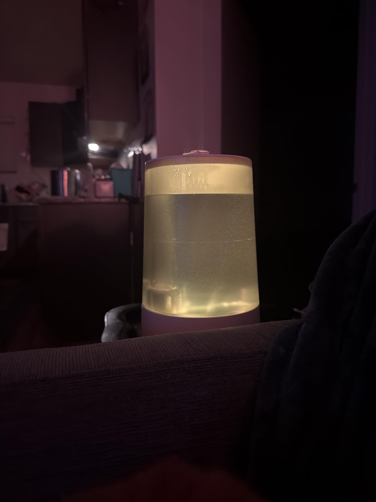 Homvana Humidifiers for Bedroom Home, 3.6L Cool Mist Top-Fill 34H Super Long Time, Quiet 23dB, Baby Humidifier, Oil Diffuser customer photo 2