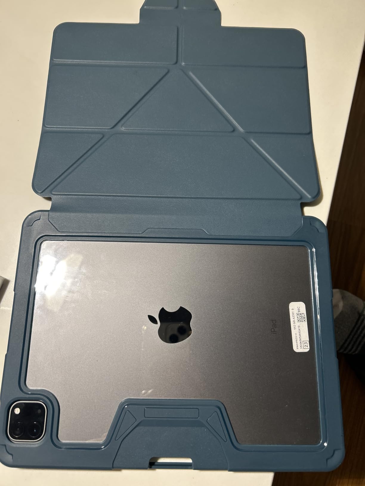 Apple 2021 iPad Pro 3rd Gen (11 inch, Wi-Fi + Cellular, 128GB) Space Gray (Renewed) customer photo 2