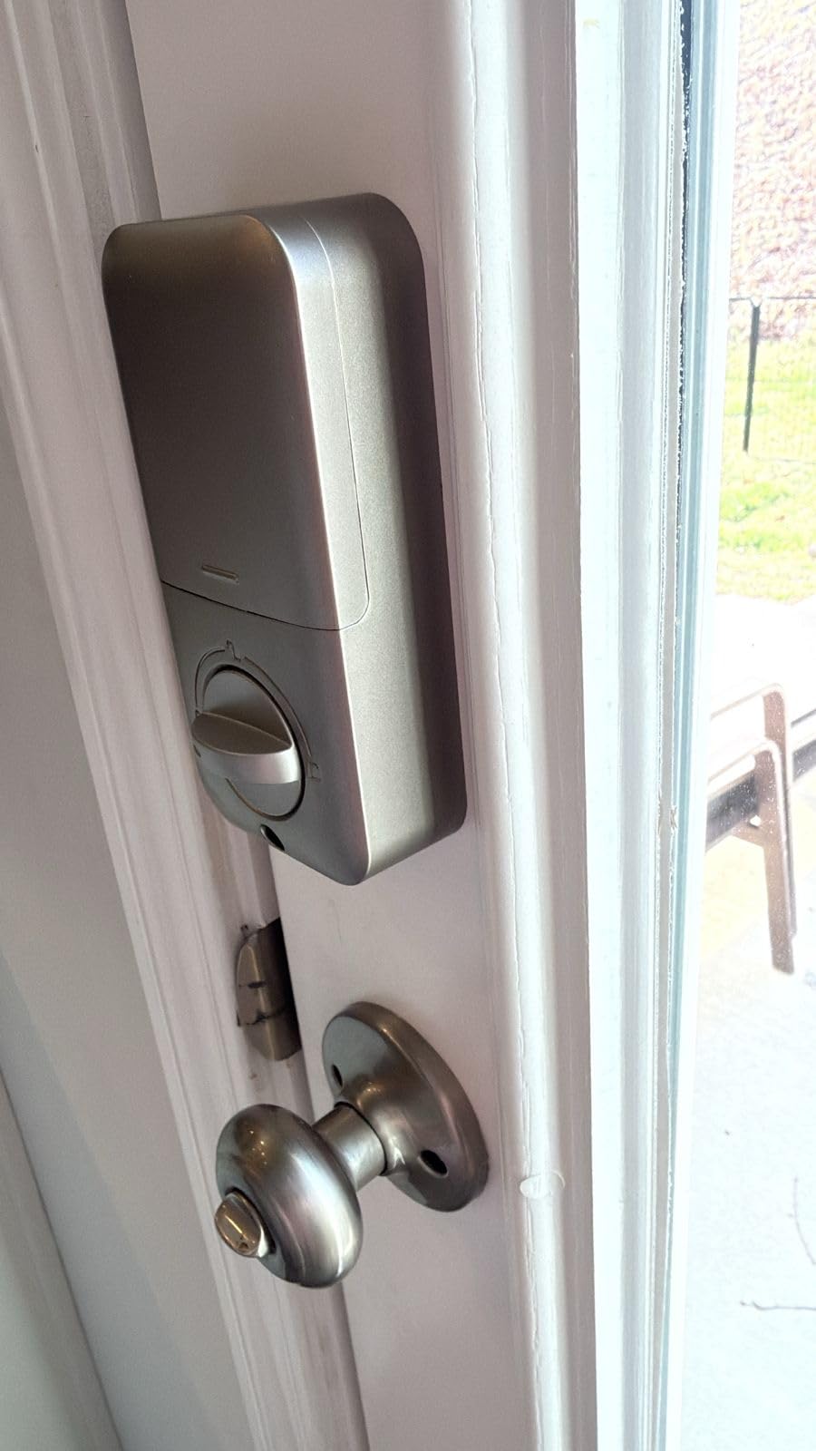 TEEHO TE001 Keyless Entry Door Lock with Keypad - Smart Deadbolt Lock for Front Door with 2 Keys - Auto Lock - Easy Installation - Satin Nickel customer photo 2