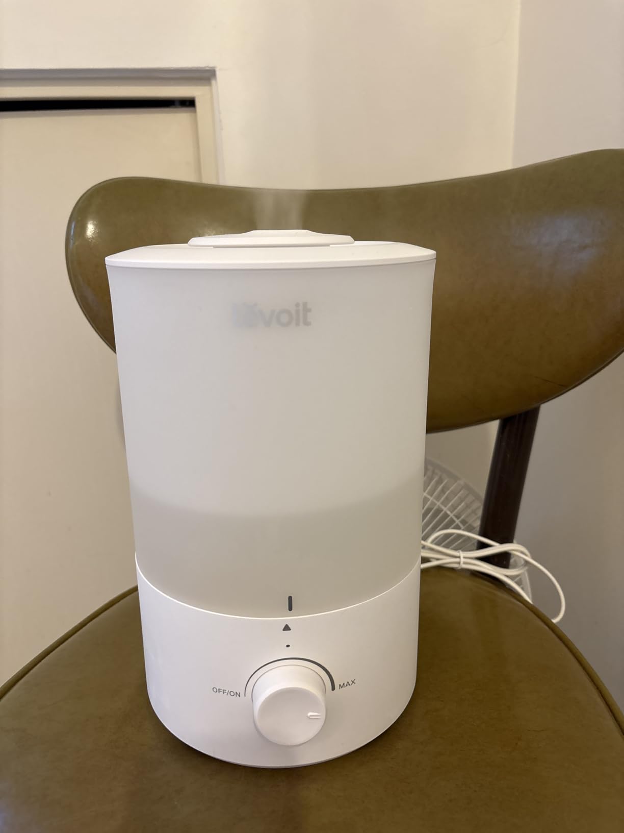 LEVOIT Humidifiers for Bedroom - 3L Water Tank, Cool Mist Top Fill Essential Oil Diffuser 25Watt customer photo 2