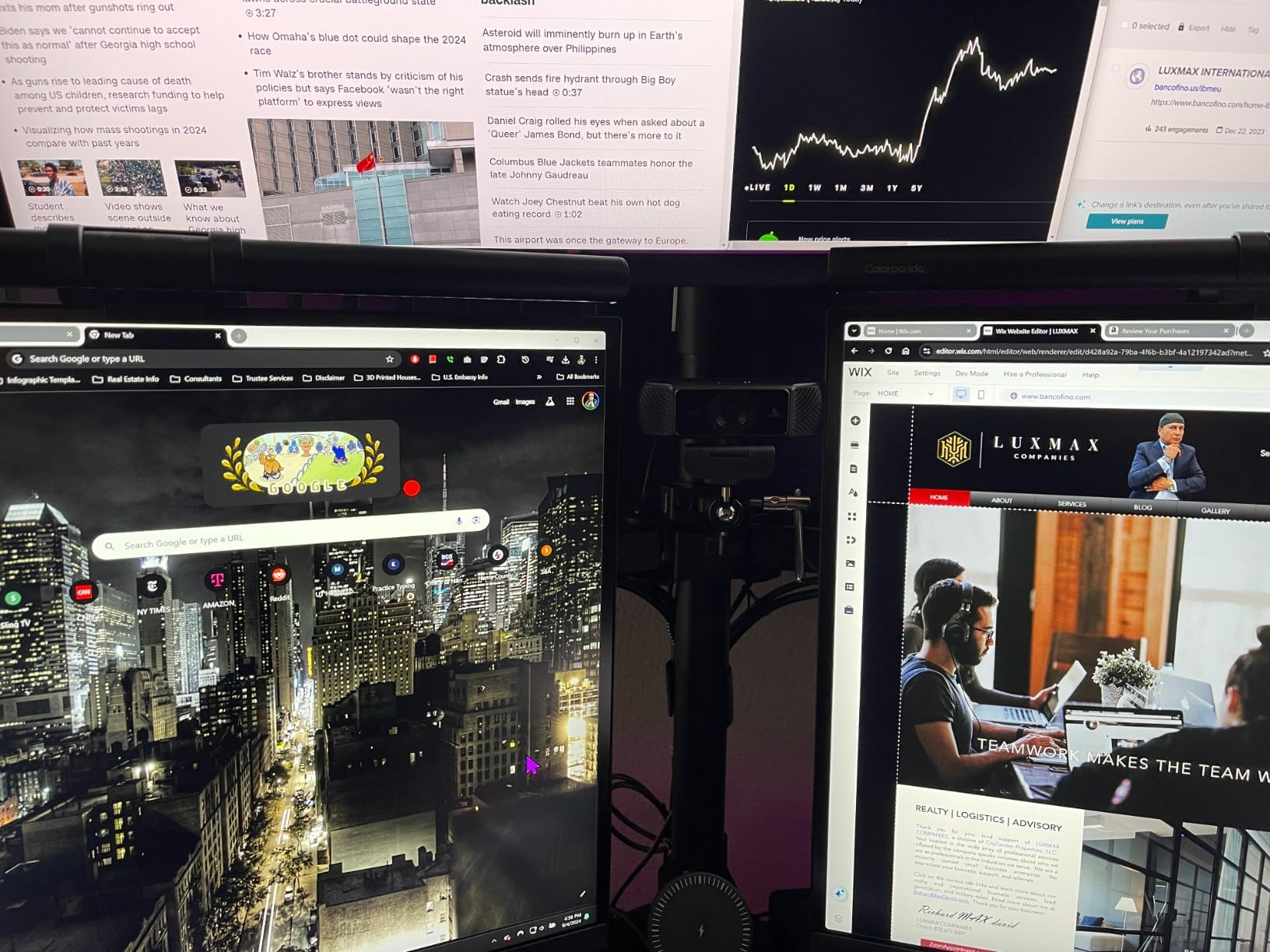 Monitor Light Bar, Fit for Curved/Flat Monitor, Eye-Care USB Reading LED Task Lamp with Touch Control, No Screen Glare Dimmable Desk Lamp Computer Monitor Light Bar for Screen Home Office customer photo 2