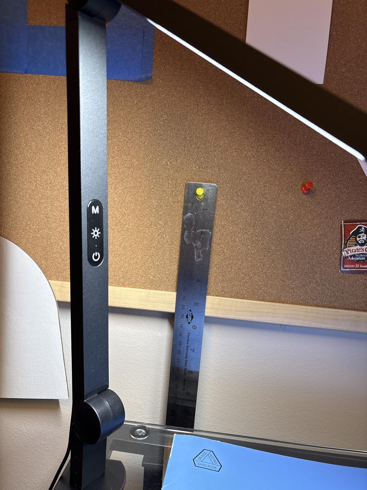 LED Desk Lamp with Clamp, Architect Desk Lamp with Dual Light and Adjustable Swing Arm, Clip-on Eye-Care 4 CCT Modes & 5 Brightness Levels Table Light Modern Computer Lighting for Home Office customer photo 2