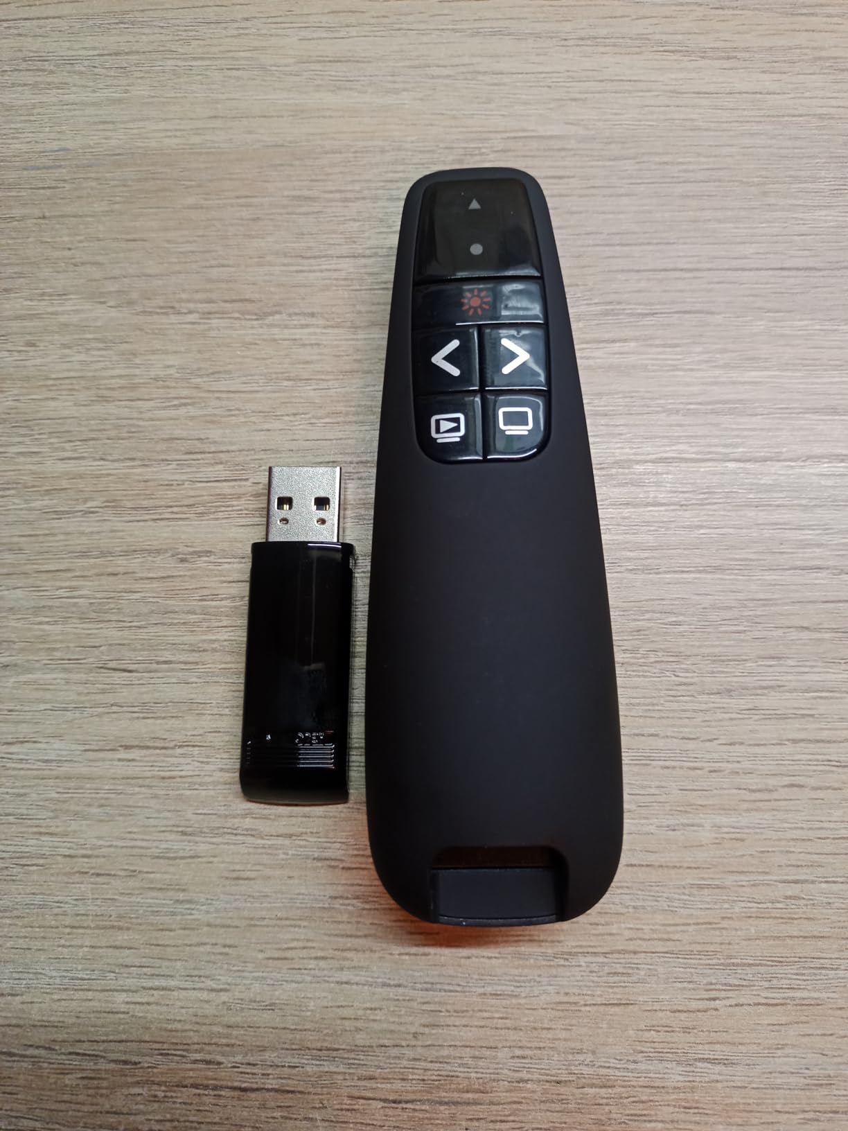 Presentation Clickers for PowerPoint, Clicker for Laptop Presentations Remote, USB Wireless Presenter Remote, Power Point Remote Clicker for Computer/Mac/PPT/Google Slide Advancer customer photo 2