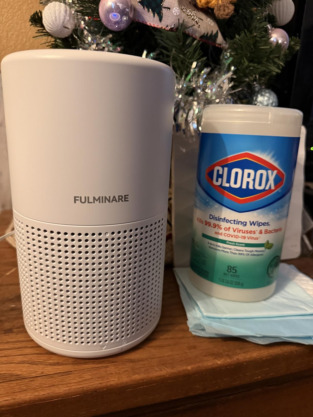 Air Purifiers for Bedroom, FULMINARE H13 True HEPA Air Filter, Quiet Air Cleaner With Night Light, Portable Small Air Purifier for Home, Office, Living Room customer photo 2