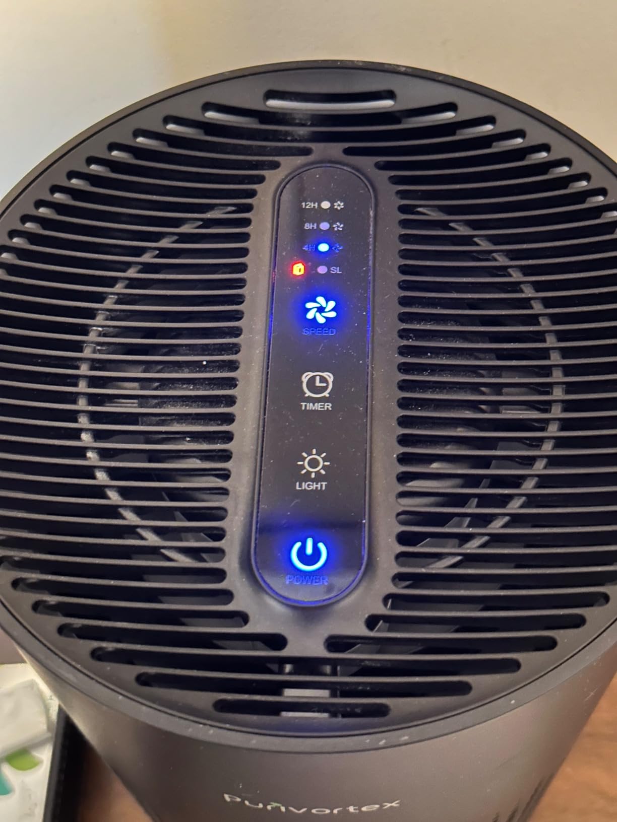 Purivortex Air Purifiers for Bedroom, Quiet Air Purifier with HEPA Filter for Pollen, Smoke, Dust, Pet Dander, Odor, Hair, Ozone Free, Covers Up to 880 Sq Ft, AC400 Black customer photo 2