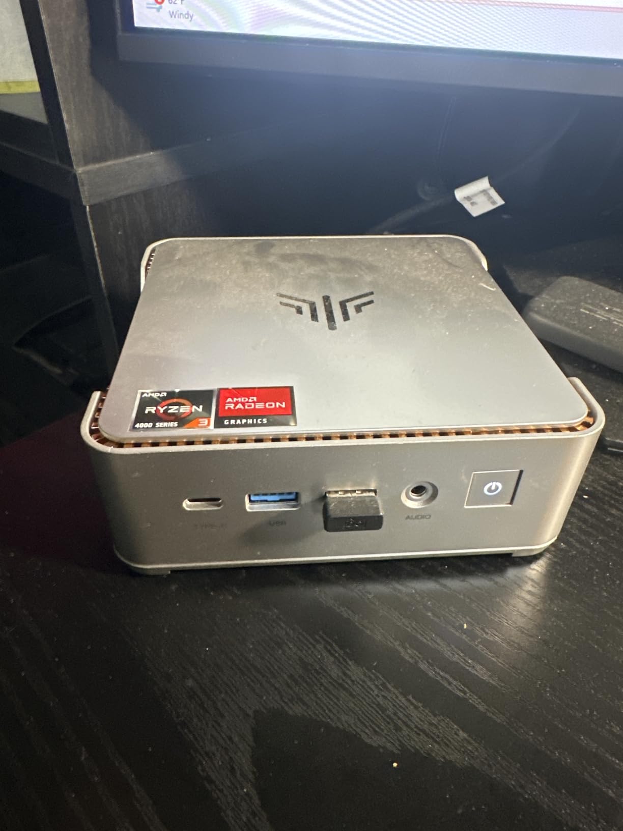 KAMRUI Pinova P2 Mini PC 16GB RAM 512GB SSD, AMD Ryzen 4300U 28W Mini Computers,Triple 4K Display/HDMI+DP+Type-C/WiFi/BT for Home/Business Mini Desktop Computers customer photo 1