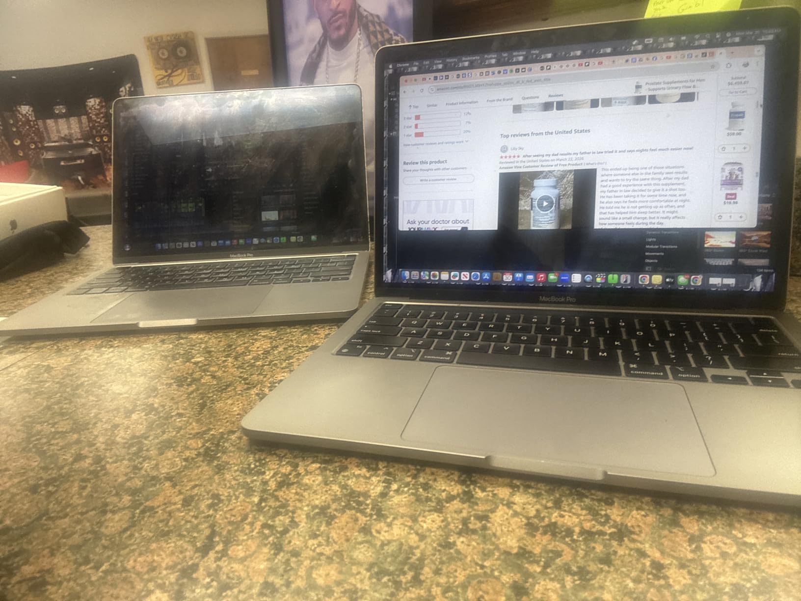 2022 Apple MacBook Pro with Apple M2 chip (13-inch, 8GB RAM, 256GB SSD Storage) (QWERTY English) Space Gray (Renewed) customer photo 1