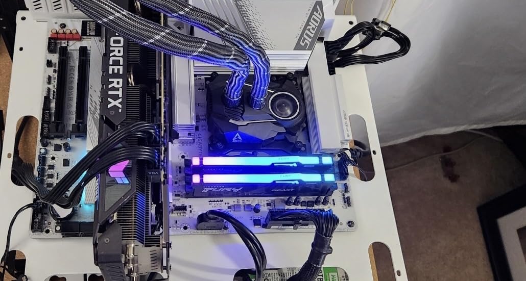 GIGABYTE Z790 AORUS Elite AX LGA 1700 ATX Motherboard, Support Intel Core 14th/13th/12th Gen, DDR5, 16+1+2 Power Phase, 4X M.2, PCIe 5.0, USB-C 3.2, WIFI6E, 2.5GbE, Q-Flash, EZ-Latch, RGB Fusion customer photo 1