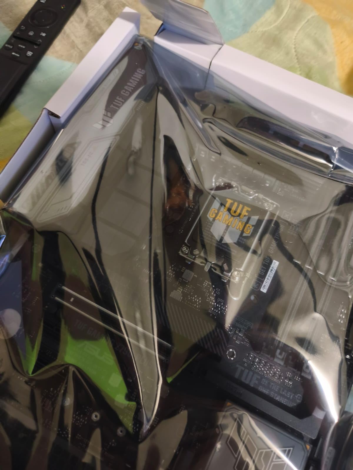 ASUS TUF Gaming Z790-Plus WiFi LGA 1700(Intel 14th,12th &13th Gen) ATX Gaming Motherboard(PCIe 5.0,DDR5,4xM.2 Slots,16+1 DrMOS,WiFi 6,2.5Gb LAN,Front USB 3.2 Gen 2 Type-C,Thunderbolt 4(USB4),Aura RGB) customer photo 1