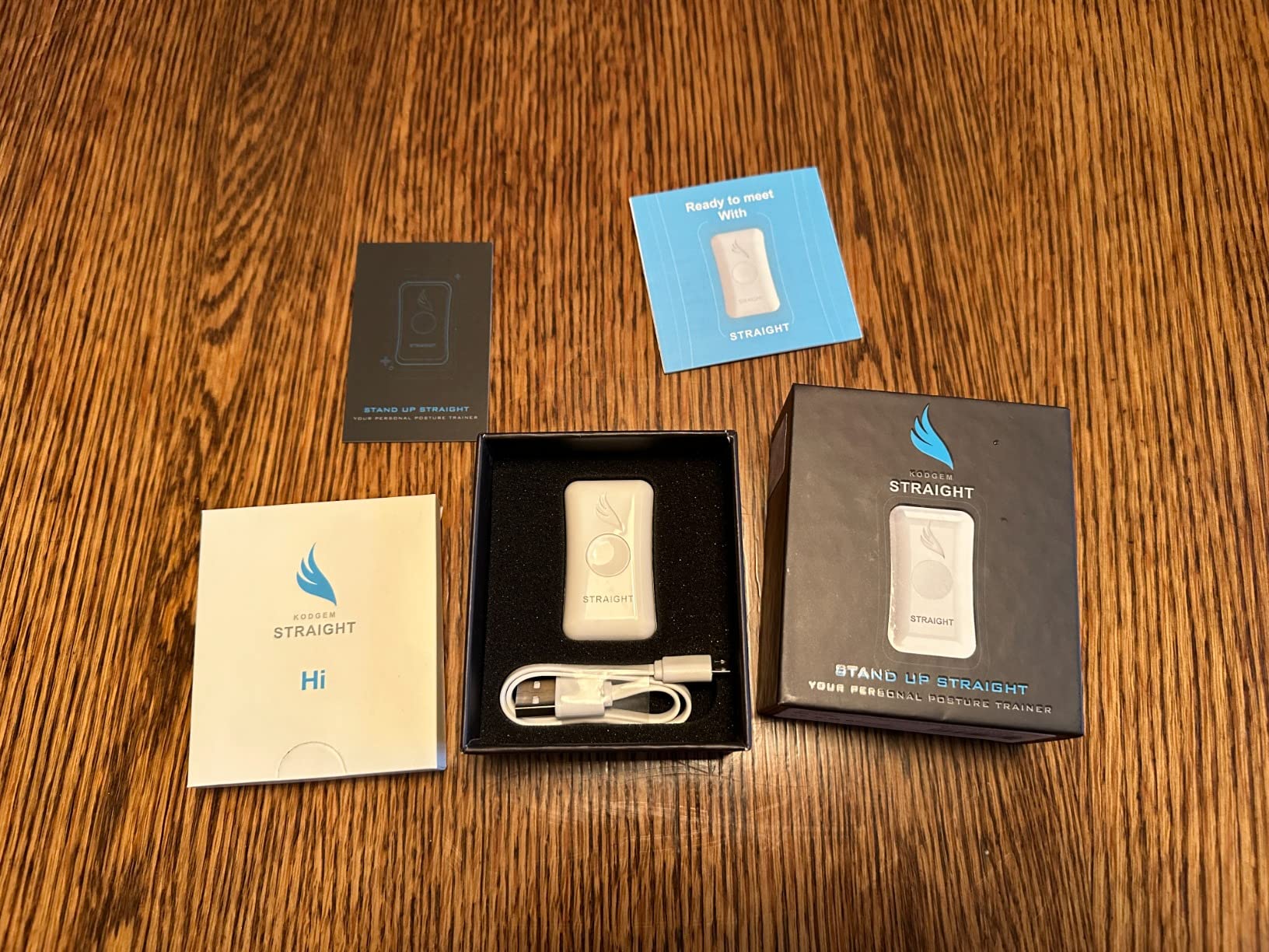 Kodgem Straight Posture Corrector Trainer for Women & Men - Updated Intelligent Posture Trainer - Upper Back Brace Smart Straightener Office Work Support customer photo 2