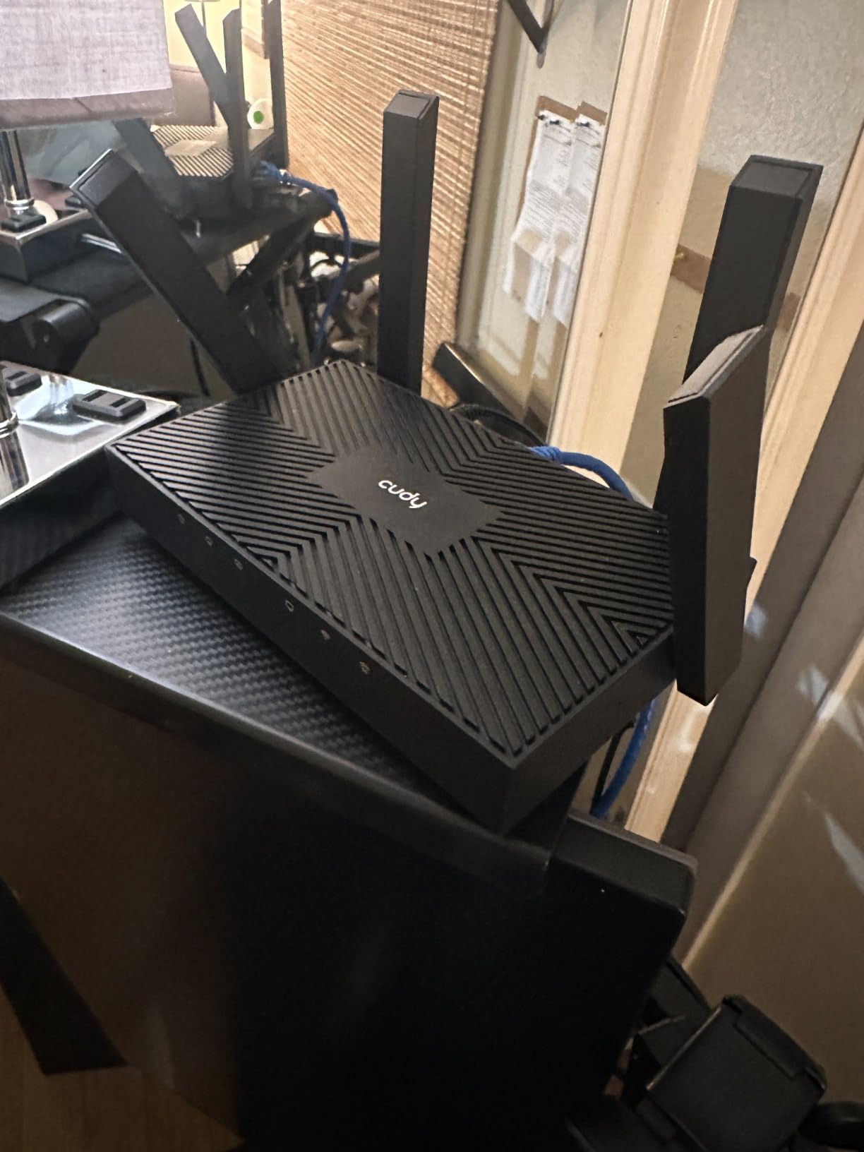Cudy AX3000 WiFi 6 Router - 802.11ax Wireless Dual Band Gigabit Internet Router, VPN Compatible, MU-MIMO, WireGuard, Cudy Mesh Compatible WR3000 V2.0 customer photo 2