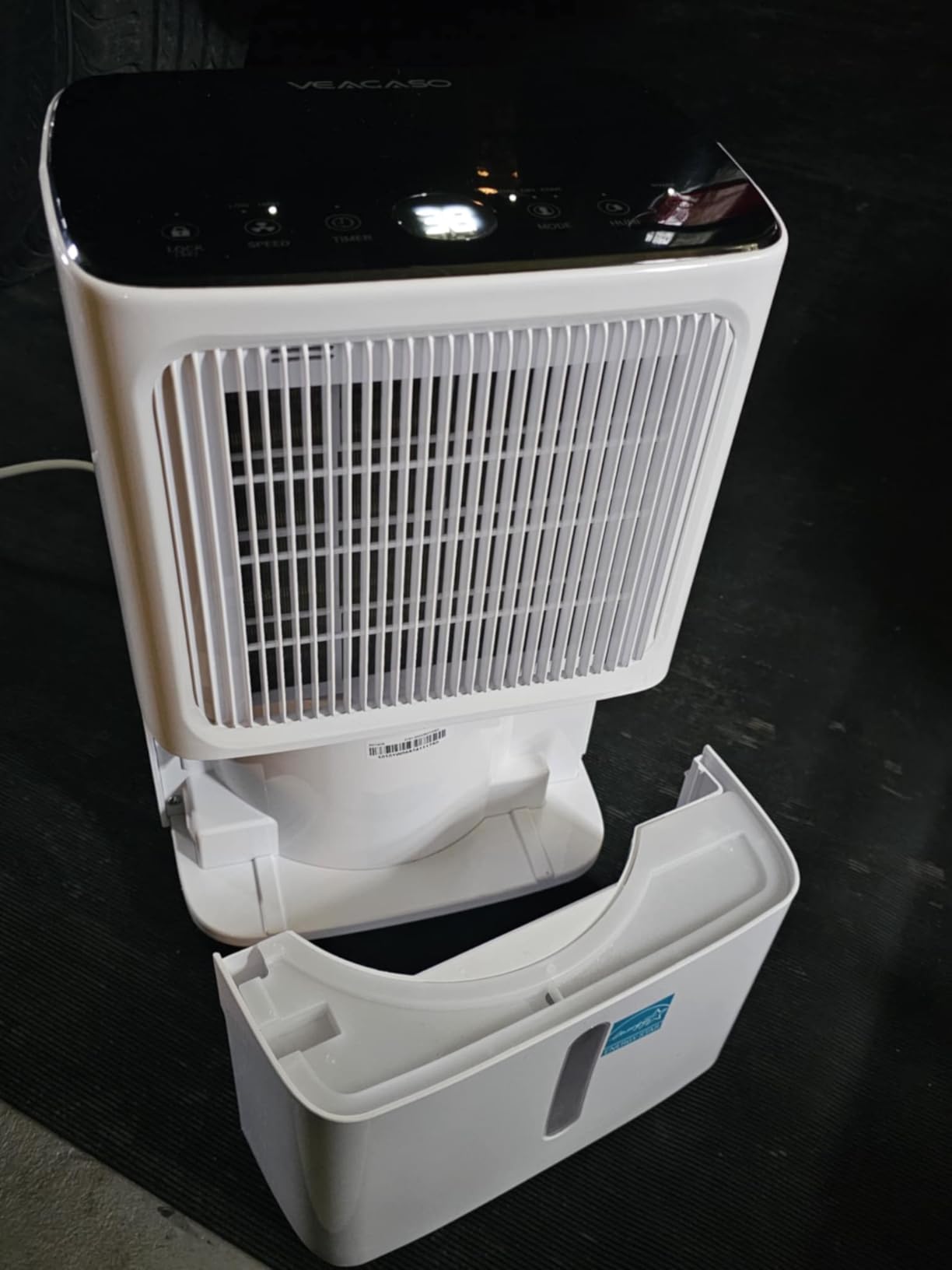 2500 Sq.Ft Dehumidifier for Basement with Drain Hose Max 34 Pints, VEAGASO Dehumidifiers for Home, Large Room, Bathroom, Bedroom, Three Modes, Intelligent Humidity Control, Dry Clothes, 24HR Timer customer photo 1