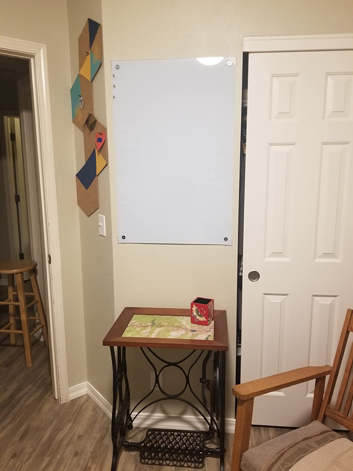 Magnetic Glass Whiteboard for Wall, 36