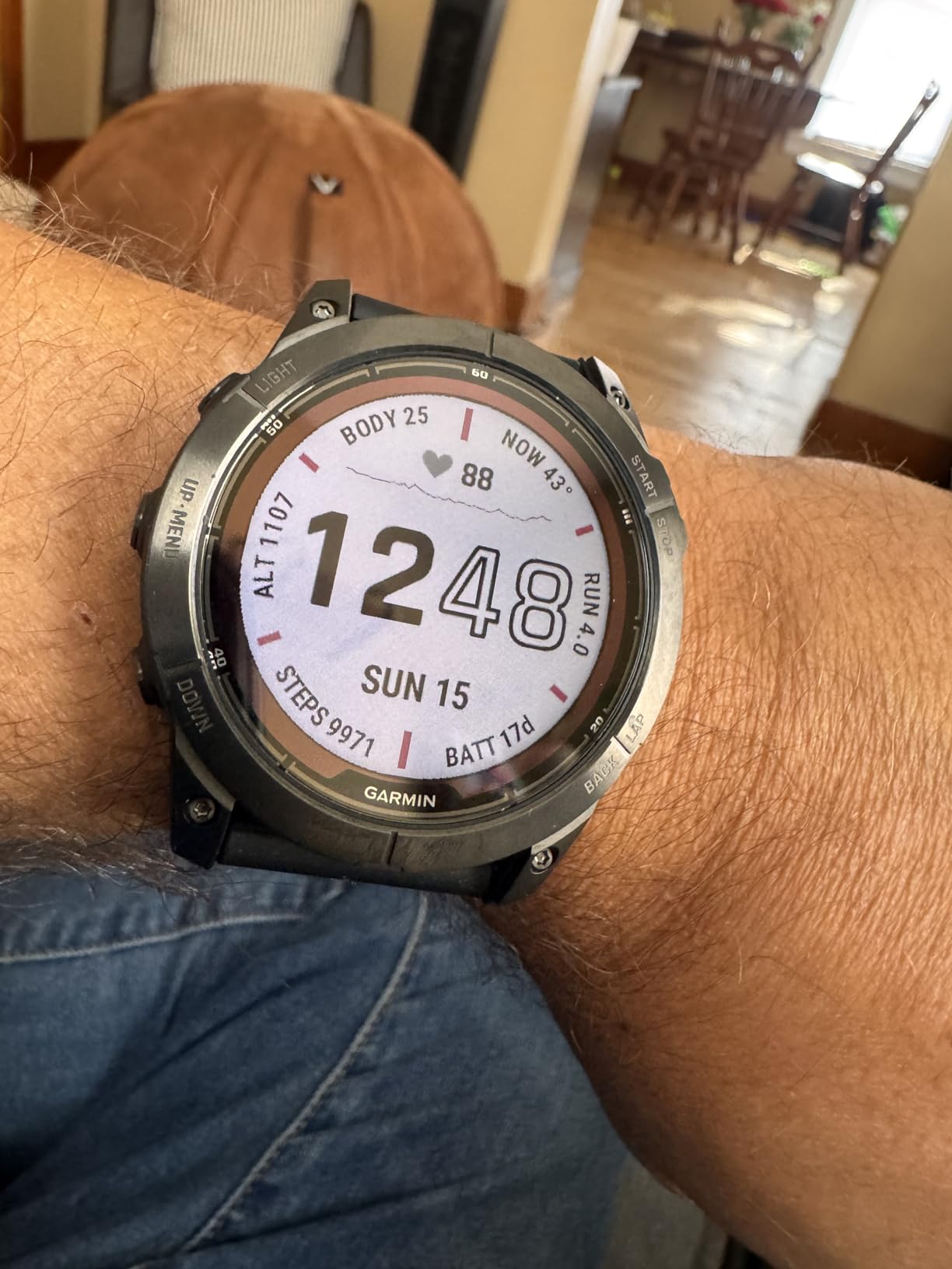 fēnix 7 Pro Sapphire Solar, Multisport GPS Smartwatch, Built-in Flashlight, Solar Charging Capability, Black customer photo 2