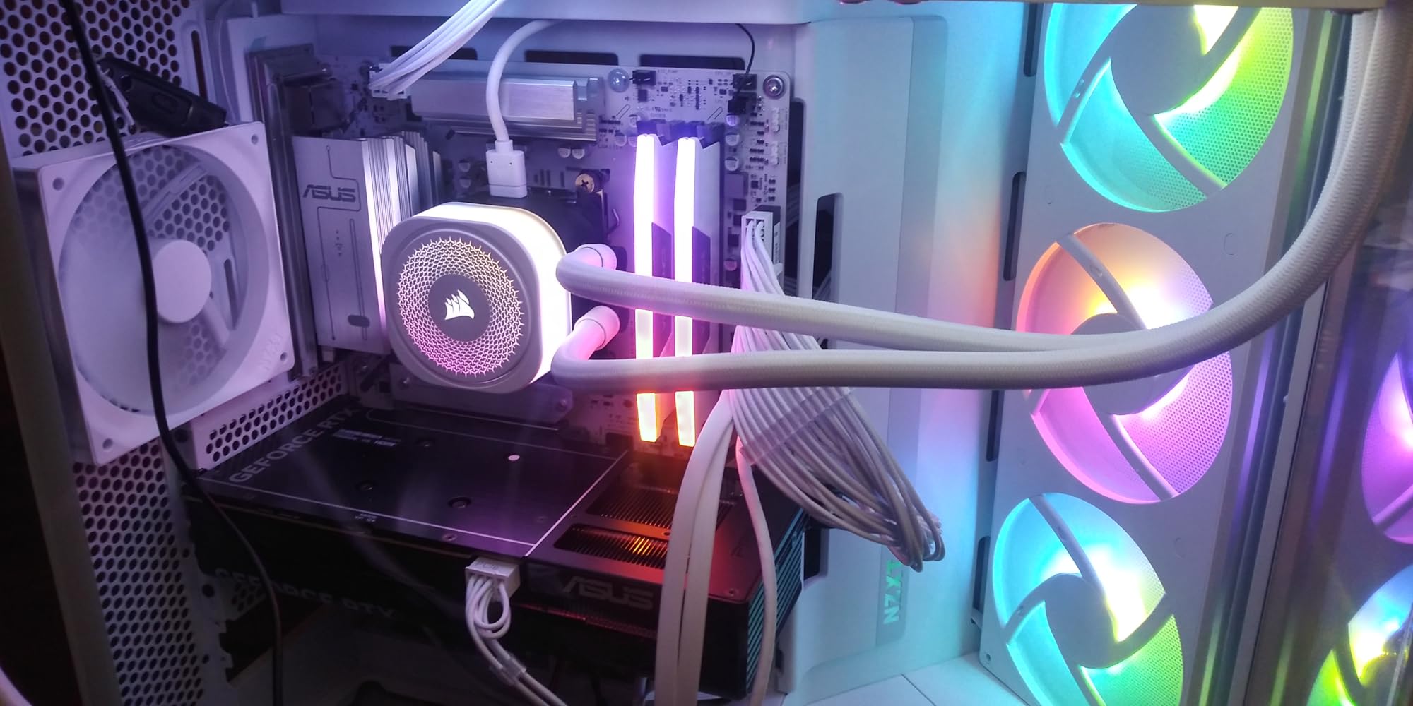 CORSAIR Vengeance RGB DDR5 RAM 32GB (2x16GB) 6000MHz Desktop Computer Memory customer photo 1