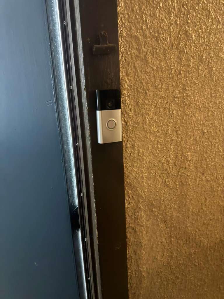 Ring Battery Doorbell, Home or business security with Head-to-Toe video, Live View with Two-Way Talk, and Motion Detection & Alerts, Venetian Bronze customer photo 2