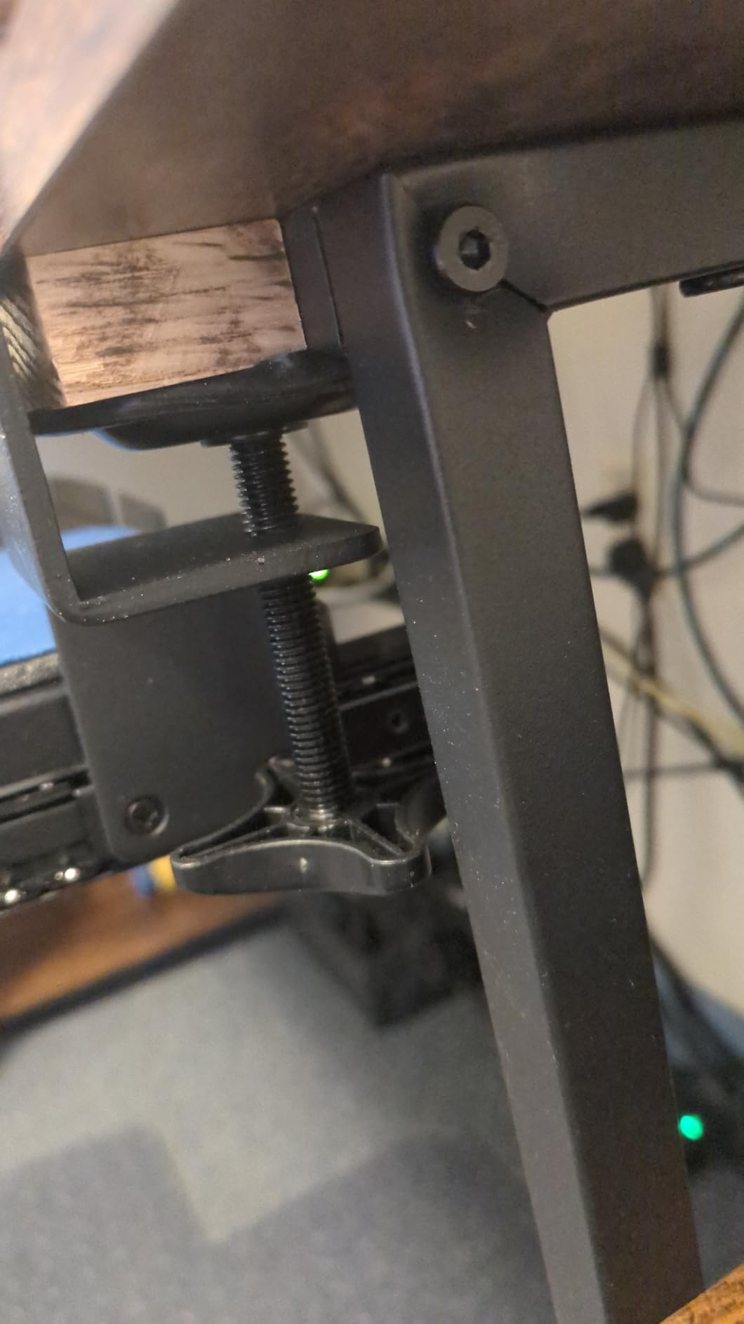 VIVO Extra Long Clamp-on Computer Keyboard and Mouse Under Desk Slider Tray, 34 x 11 inch Pull Out Platform Drawer, Black, MOUNT-KB15EB customer photo 1