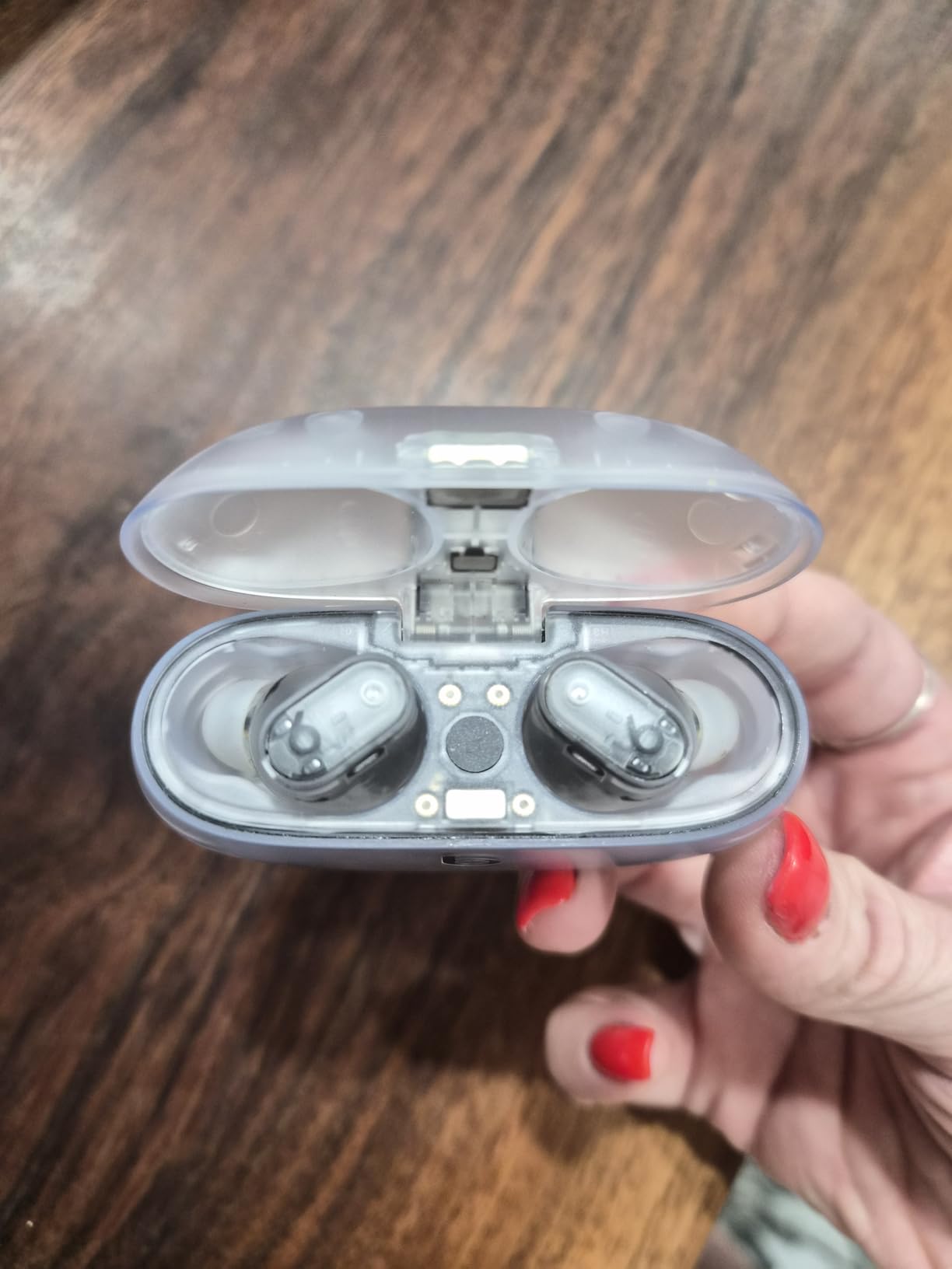 Beats Studio Buds + | True Wireless Noise Cancelling Earbuds, Enhanced Apple & Android Compatibility, Built-in Microphone, Sweat Resistant Bluetooth Headphones, Spatial Audio - Black/Gold customer photo 2