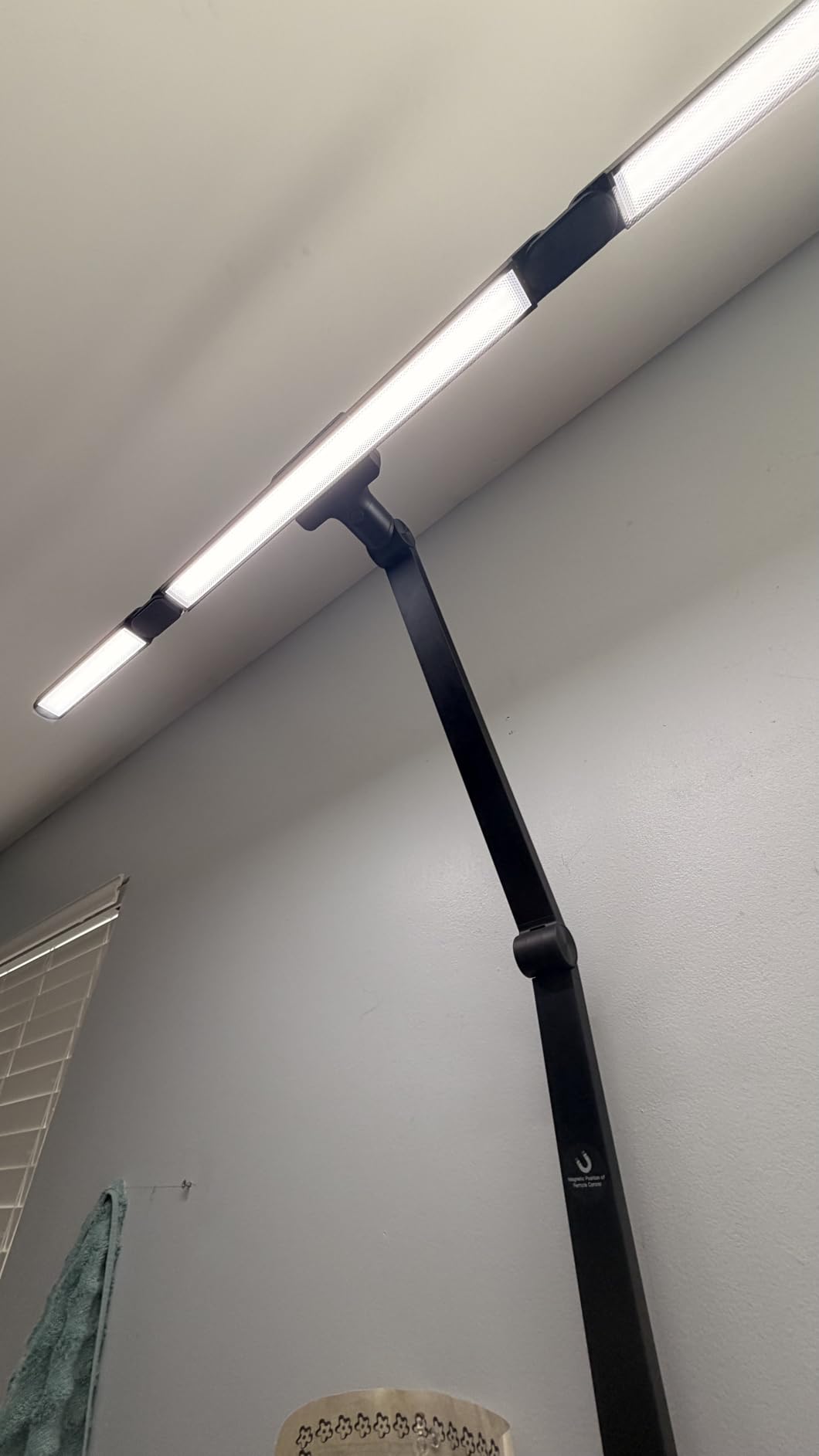 Airlonv LED Desk Lamp for Office Home, Eye-Caring Desk Light with Stepless Dimming Adjustable Flexible Gooseneck, 10W USB Adapter Desk Lamp with Clamp for Reading, Study, Workbench (Black) customer photo 2