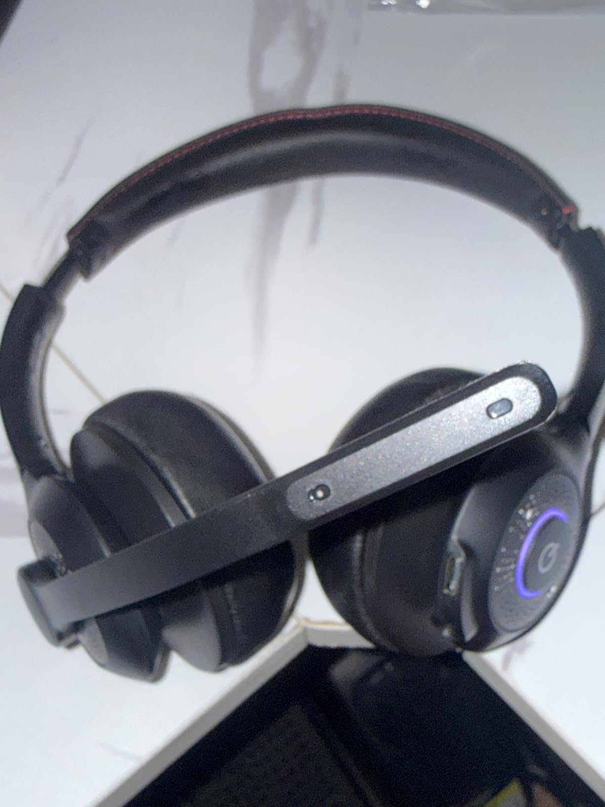 JIAMQISHI Wireless Headset with Mic for Work, Bluetooth V5.2 Headphones with AI Noise Cancelling Microphone, USB Dongle, Clear Calls & Mic Mute, for Laptop, PC, iPhone & Android Phones customer photo 1