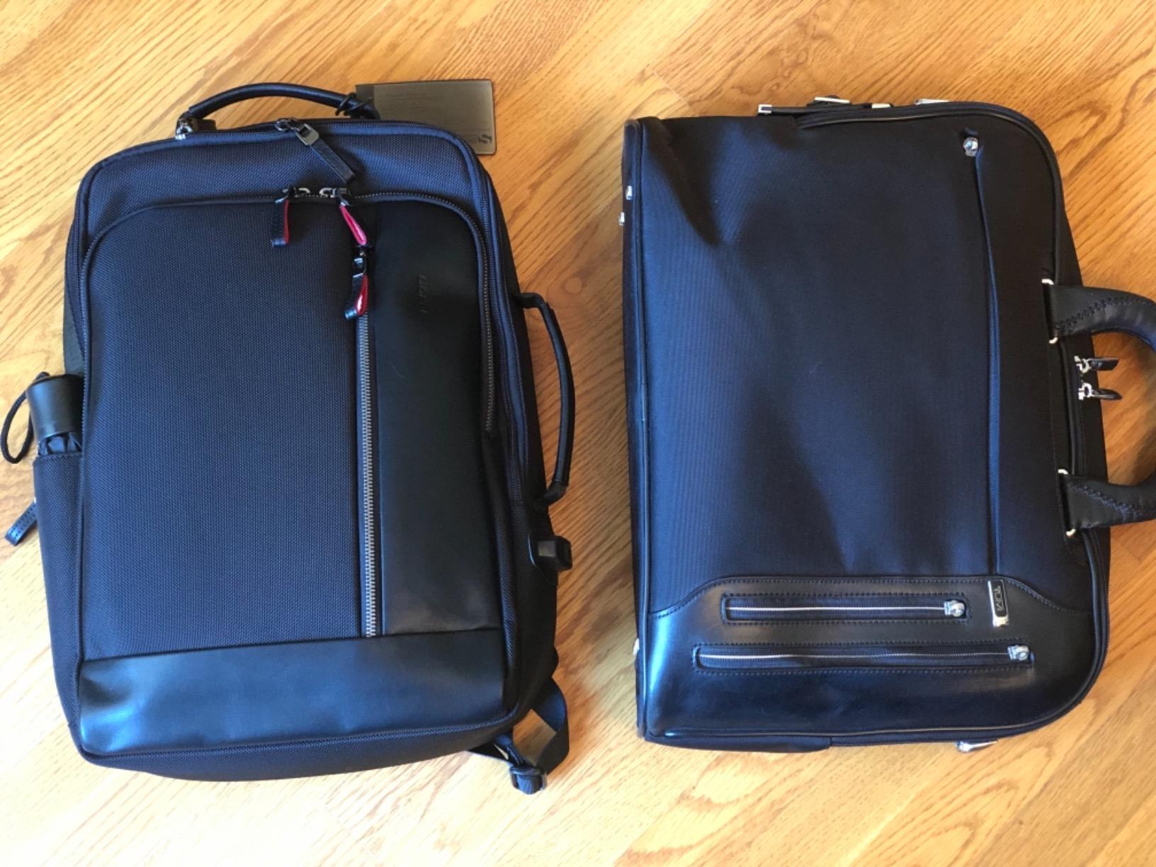 BOPai Genuine Leather Backpack for Men Multi-Function 15.6 inch Laptop Premium Executive Business Travel Friendly Smart Rucksack Anti Theft Large Capacity Office Classic Black customer photo 2