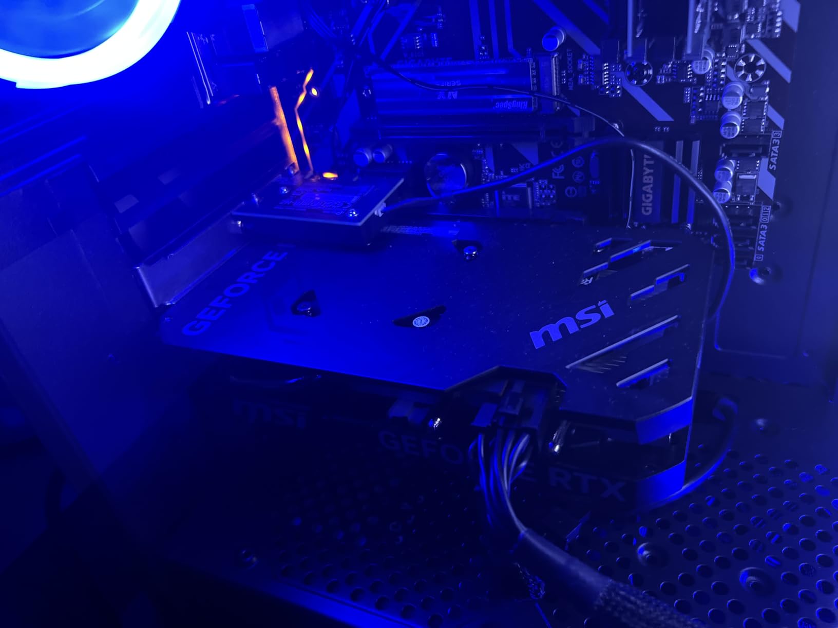 MSI GeForce RTX 4060 Ventus 2X Black 8G OC Gaming Graphics Card - 8GB GDDR6X, PCI Express Gen 4, 128-bit, 3X DP v 1.4a, HDMI 2.1a (Supports 4K & 8K HDR) customer photo 1
