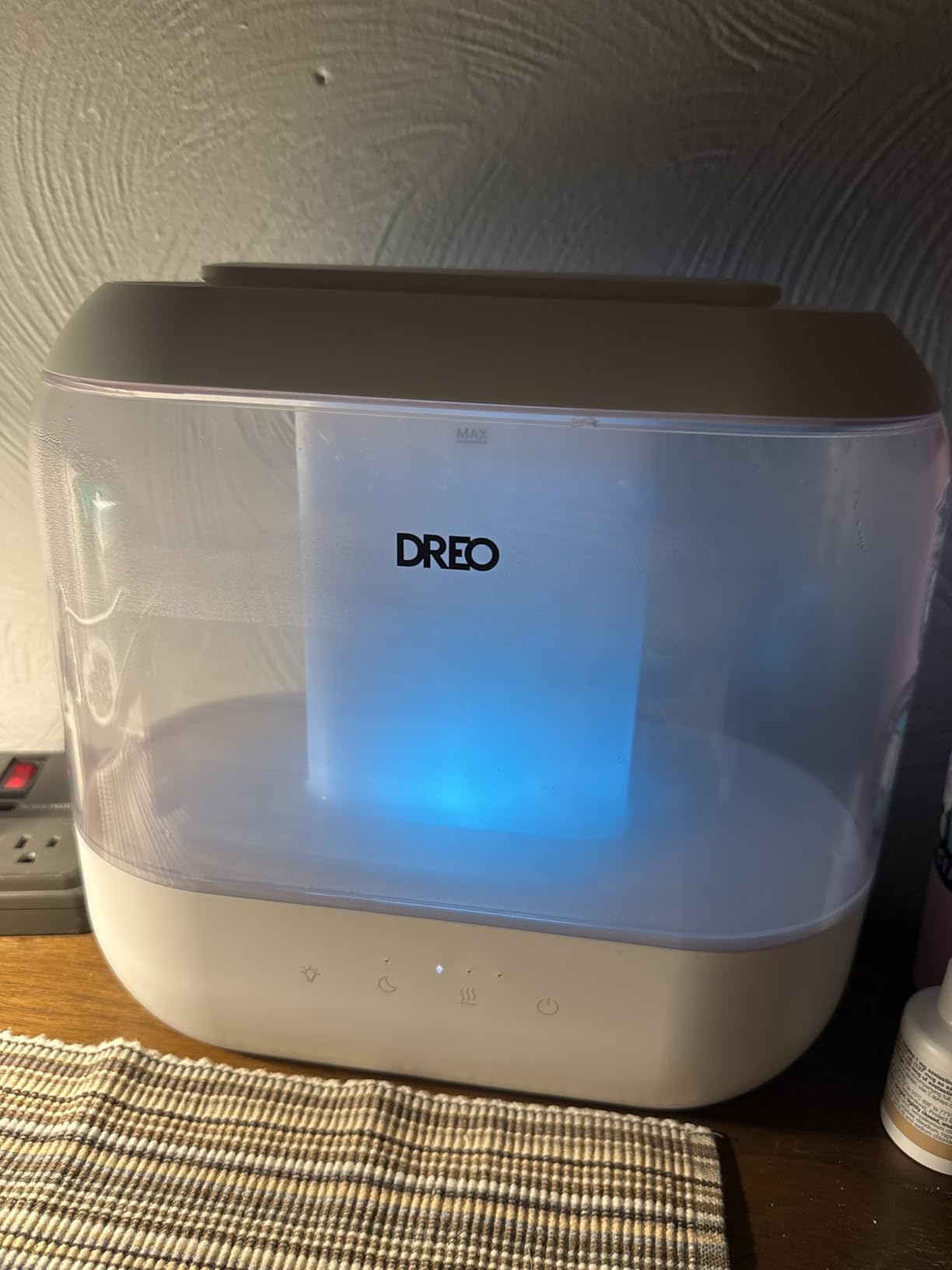 Dreo Humidifiers for Bedroom, 4L Top Fill for Large Room, 36H Runtime, 28 dB Quiet Cool Mist Humidifier for Baby Nursery, Plants customer photo 2