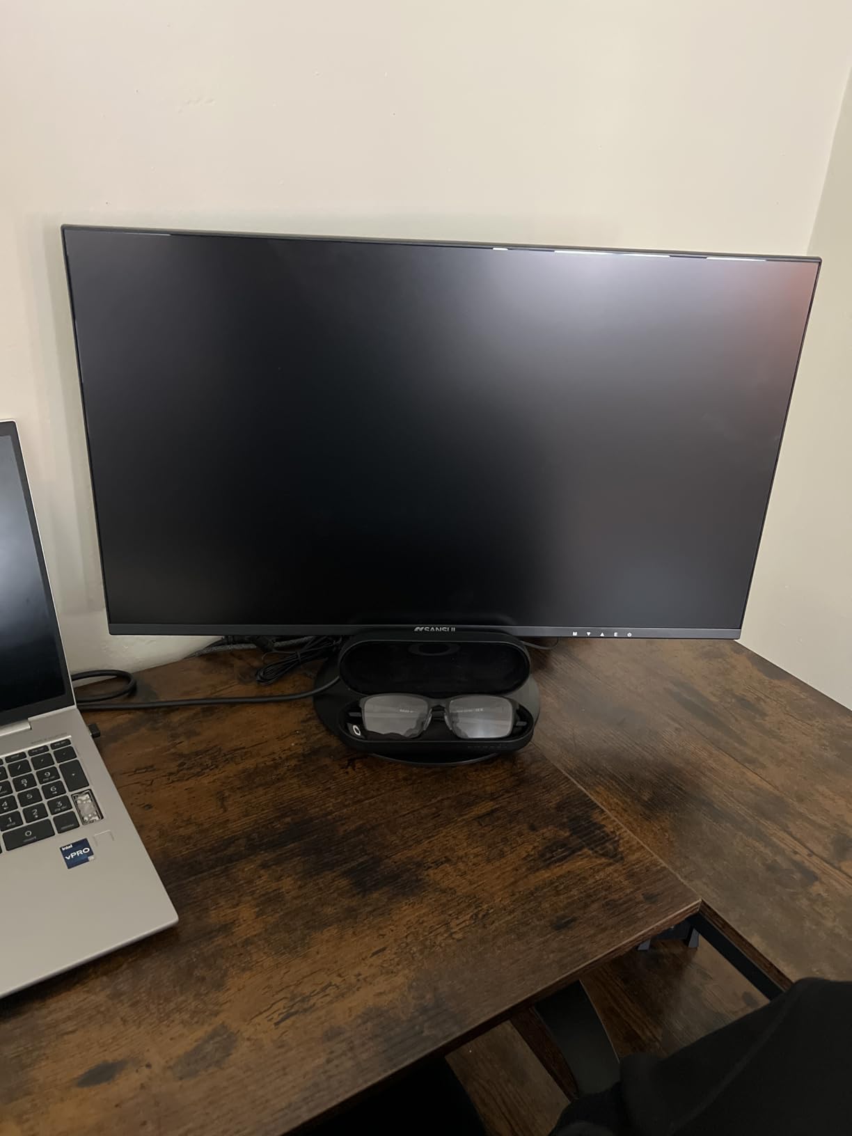 SANSUI Computer Monitor 24 inch Eye Care FHD 1080P Display HDMI,VGA Ports with 178° Viewing Angle/Frame-Less/Tilt/VESA Compatible for Office and Home customer photo 1