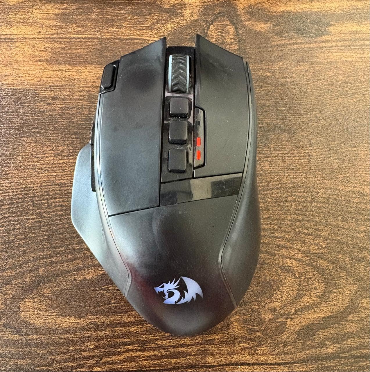 Redragon Wireless Gaming Mouse, Ergonomic Mouse 16000 DPI with Rapid Fire Key, 9 Macro Buttons, 170-Hour Durable Power Capacity and RGB Backlight Wired/Wireless Mouse for Laptop/Mac/PC customer photo 2