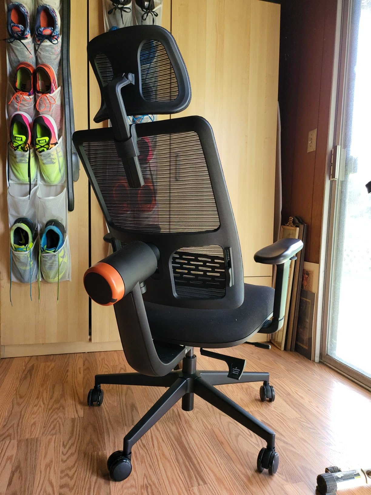 Newtral Ergonomic Home Office Chair, High Back Desk Chair with Unique Adaptive Lumbar Support, Adjustable Headrest, Seat Depth Adjustment, 96°-126° Tilt Function, Adjustable Armrest Recliner customer photo 2