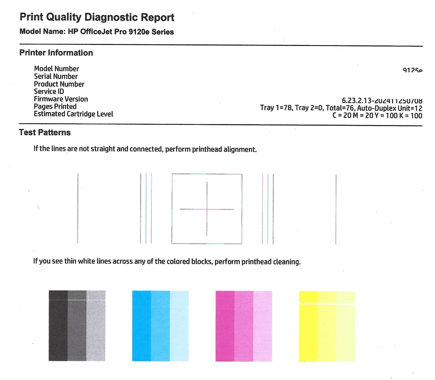 HP OfficeJet Pro 9125e Wireless All-in-One Color Inkjet Printer, Print, scan, copy, fax, ADF, Duplex printing best-for-office, 3 month Instant Ink trial included, AI-enabled (403X0A) customer photo 2