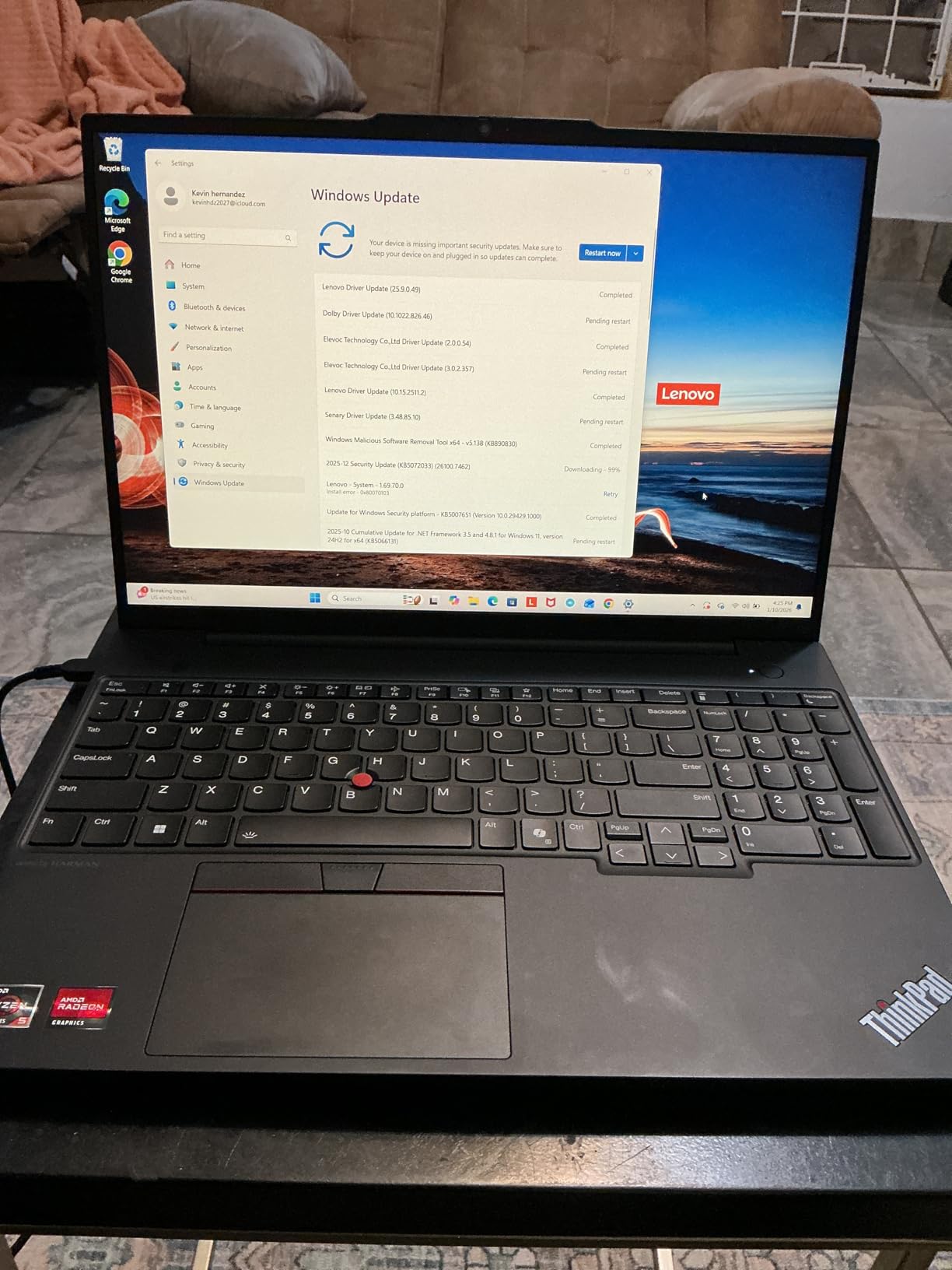 ThinkPad E16 Gen 1 Business Laptop 16.0
