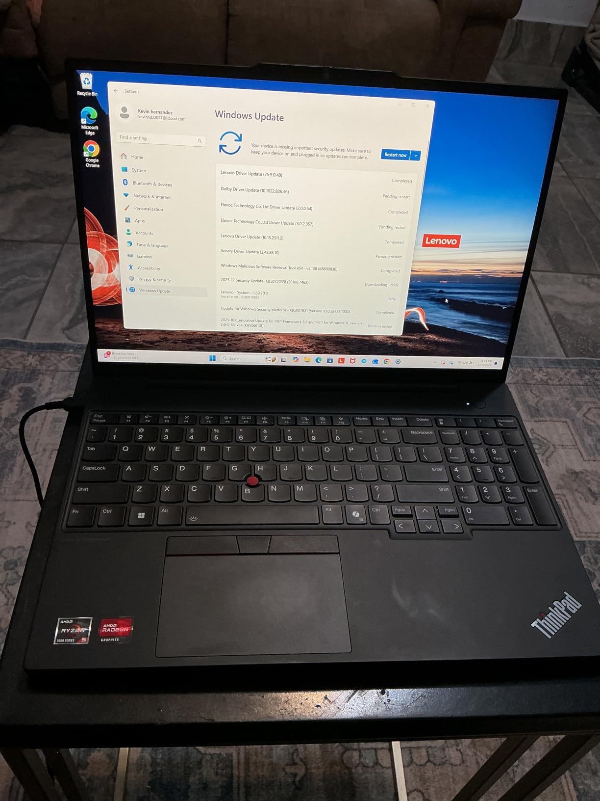 ThinkPad E16 Gen 1 Business Laptop 16.0