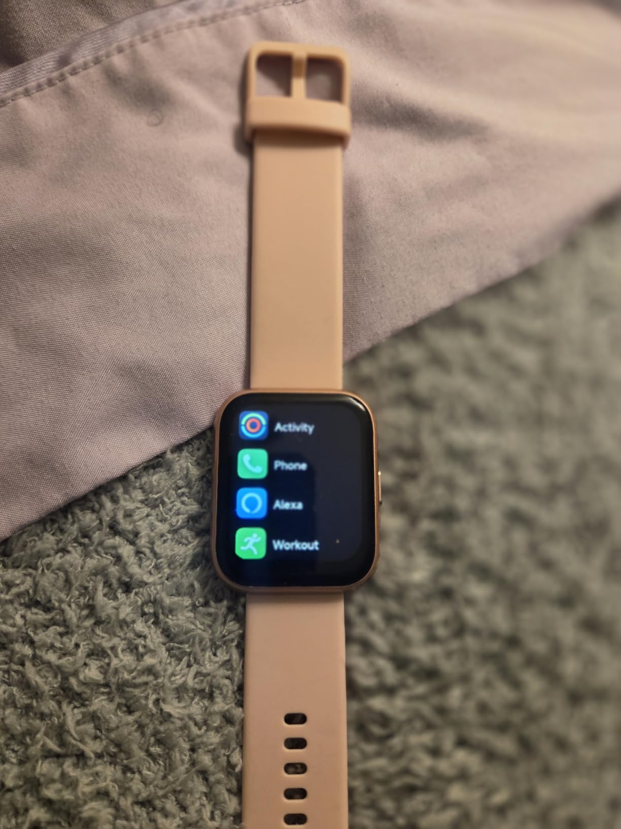 Smartwatch for Women, Compatible with Android & iPhone, 1.8'' Fitness Tracker Watch with Alexa, Call & Notification Alerts, Heart Rate & Sleep Monitor, 120 Sports Modes, Waterproof Watch for Women customer photo 2