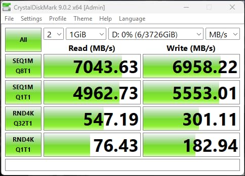 Crucial T500 PCIe Gen4 NVMe 1TB SSD, Up to 7,300MB/s, TLC NAND, Laptop & Desktop (PC) Compatible, for Creatives and Gamers, Solid State Drive, Includes 1Mo Adobe CC - CT1000T500SSD8 customer photo 1
