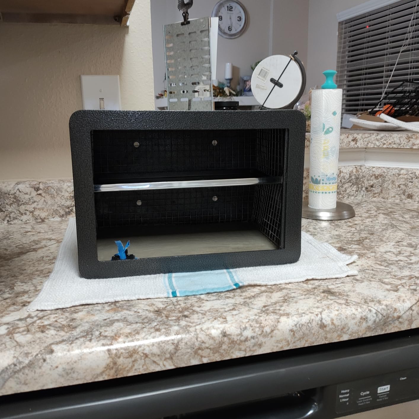 DAYI Safe Box, 2.0 Cubic Feet Home Safe with Fireproof Waterproof Bag, Security Safe Box for Money Cash Valuables, Digital Electronic Keypad, Dual Alarm System, Removable Shelf - D-45 customer photo 1