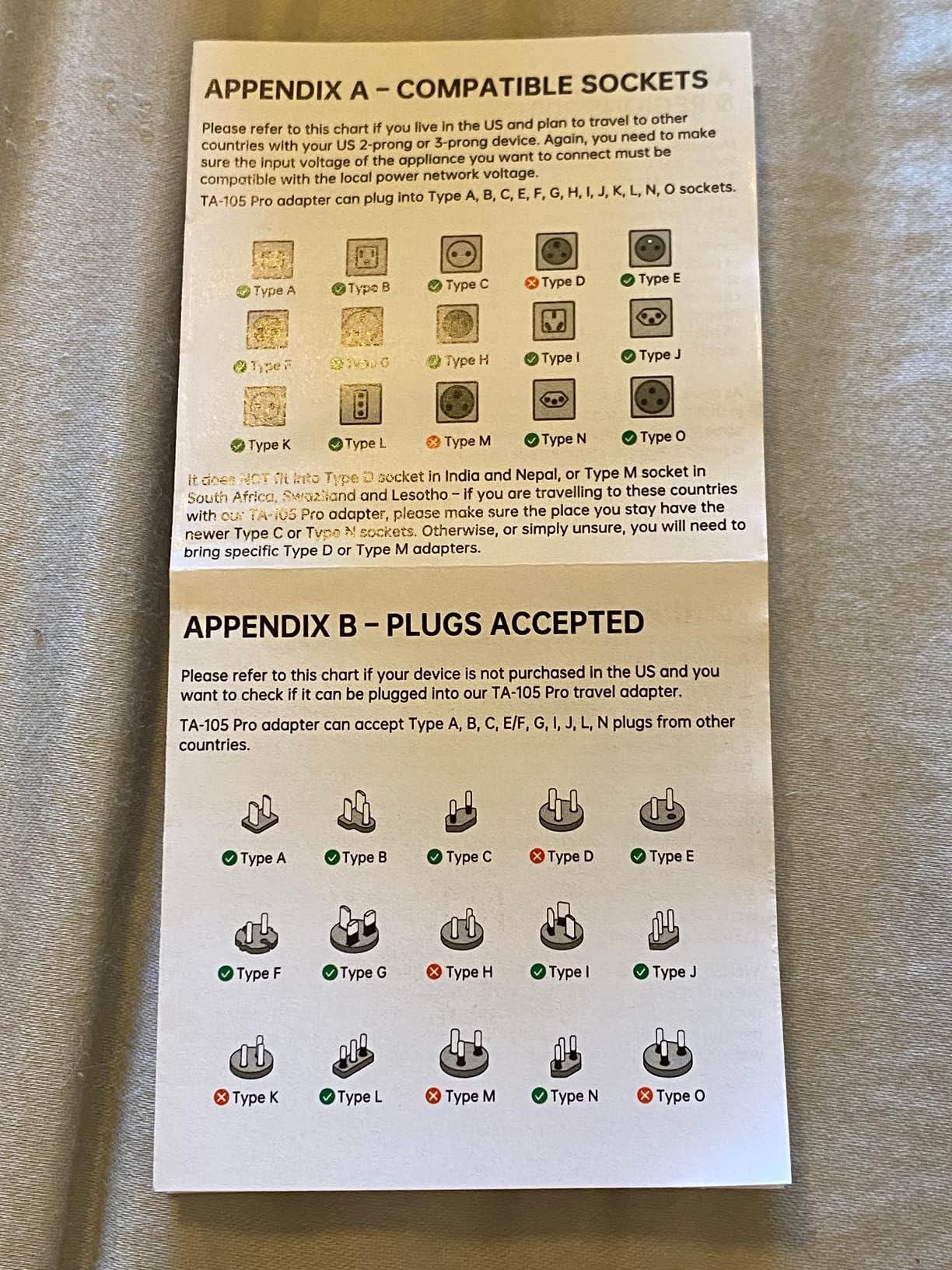 EPICKA Universal Travel Adapter, GaN International Plug Adapter with 3 USB-C 70W PD Fast Charging & 2 USB-A Adaptor All-in-one Wall Charger for USA EU UK AUS (TA-105 Pro, Black) customer photo 2