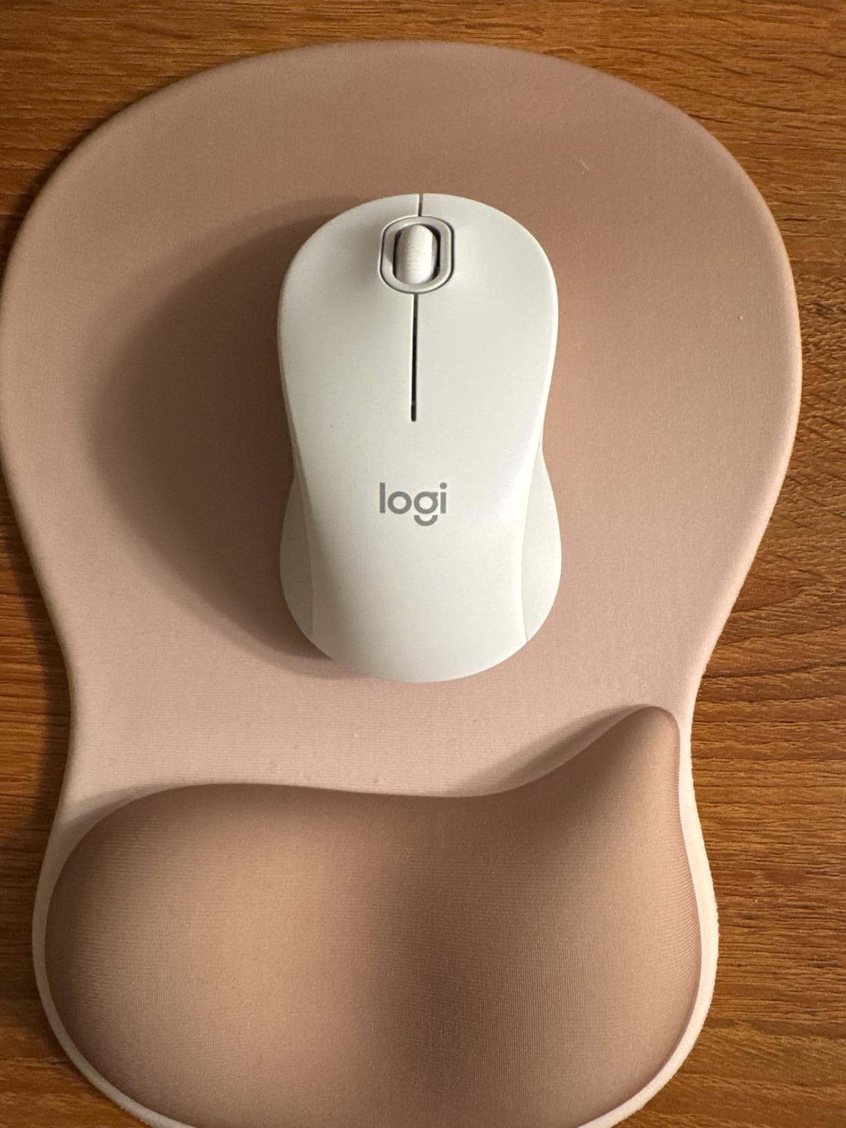 Logitech Signature M550 L Full Size Wireless Mouse - for Large Sized Hands, 2-Year Battery, Silent Clicks, Bluetooth, Multi-Device Compatibility - Blue customer photo 2