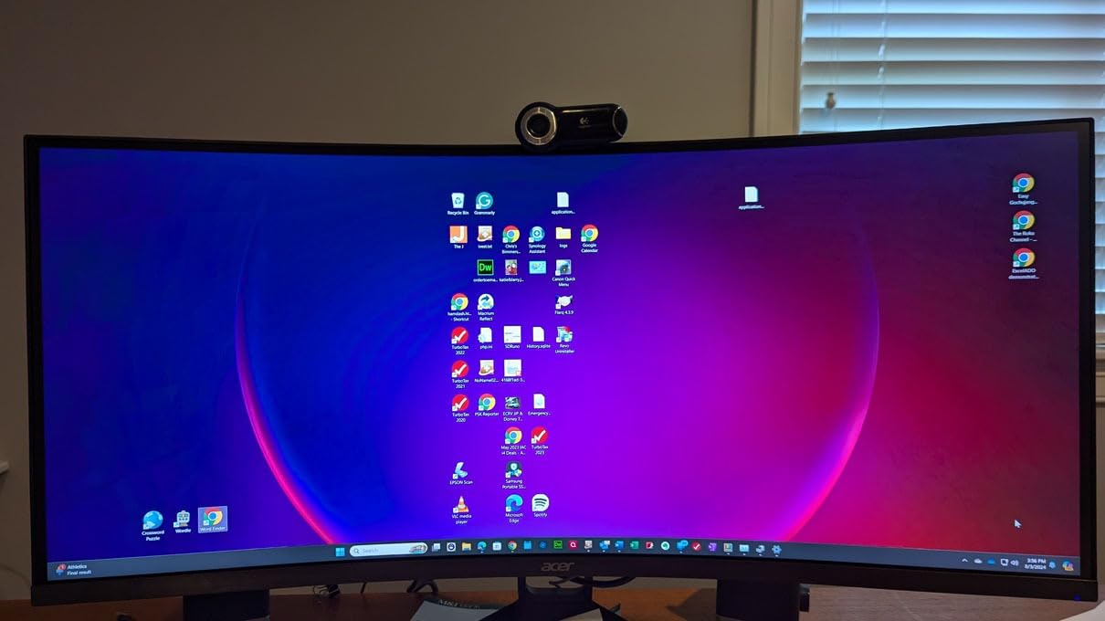 acer Nitro 34 Inch UWQHD 3440 x 1440 1000R Curved PC Gaming Monitor | AMD FreeSync Premium | Up to 180Hz Refresh | Up to 0.5ms | AdobeRGB 90%| Delta E<2 | 1 DP 1.2 & Two HDMI 2.0| EDA343CUR V3bmiippx customer photo 1