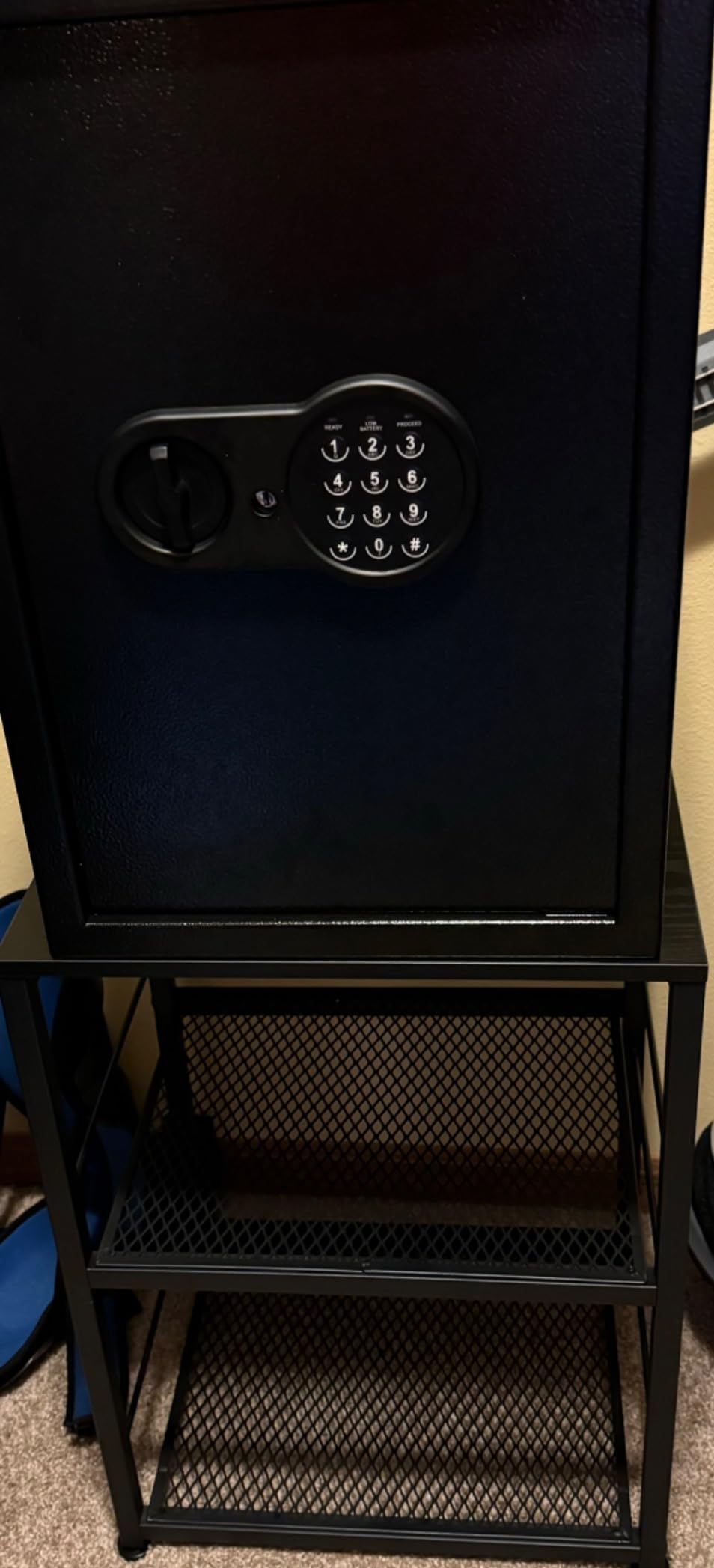 Mitlvge 23.62'' Tall Extra Large Home Safe Box, Safe with Fireproof Waterproof Document Bag, Digital Keypad and 3 Removable Steel Shelves, Security Box for Money Medicines Jewelry Valuables customer photo 1