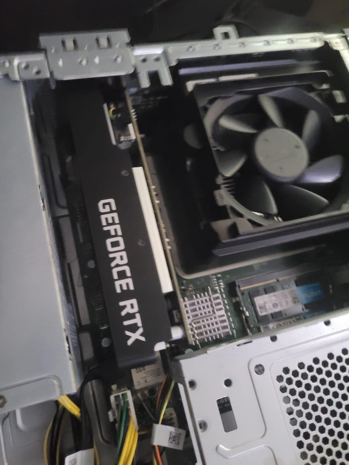 msi Gaming RTX 3050 LP 6G OC Graphics Card (NVIDIA RTX 3050, 96-Bit, Boost Clock: 1492 MHz, 6GB GDDR6 14 Gbps, HDMI/DP, Low Profile) customer photo 2