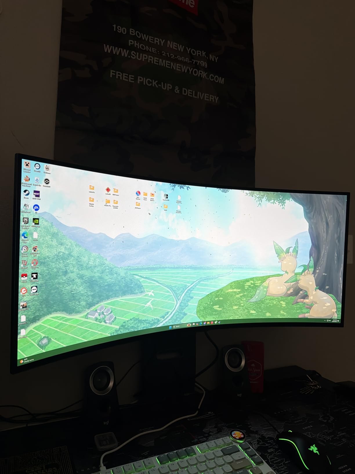 LG 34GS95QE 34-inch Ultragear OLED Curved Gaming Monitor WQHD 1440p 800R 240Hz 0.03ms AMD FreeSync Premium Pro NVIDIA G-Sync HDMI 2.1 DisplayPort Tilt/Height/Swivel Stand Black customer photo 1