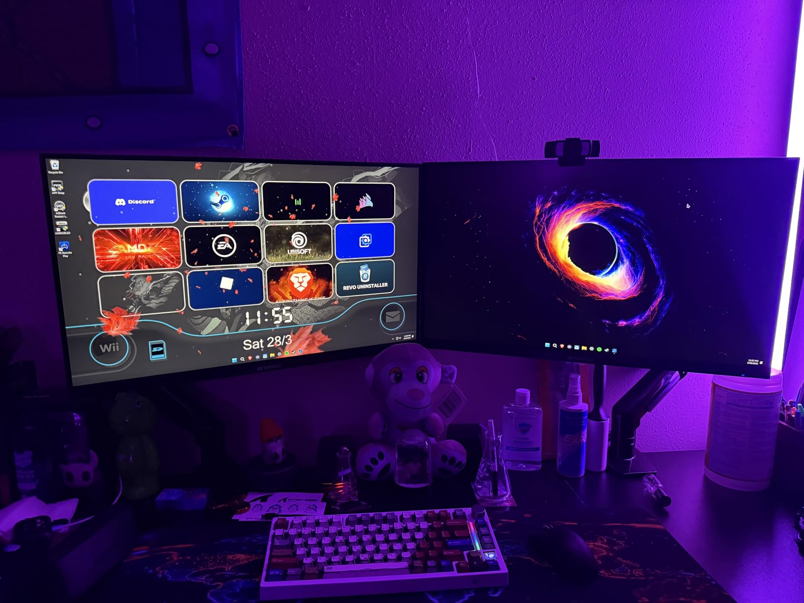 SANSUI 27 Inch WQHD 2560 x 1440 IPS Gaming Monitor, 200Hz 180Hz 1ms Computer Monitor, DP 1.2 x2 | HDMI 2.0 x2 | VESA Mount, 120% sRGB HDR Eye Care Metal Stand (DP Cable Included) customer photo 1
