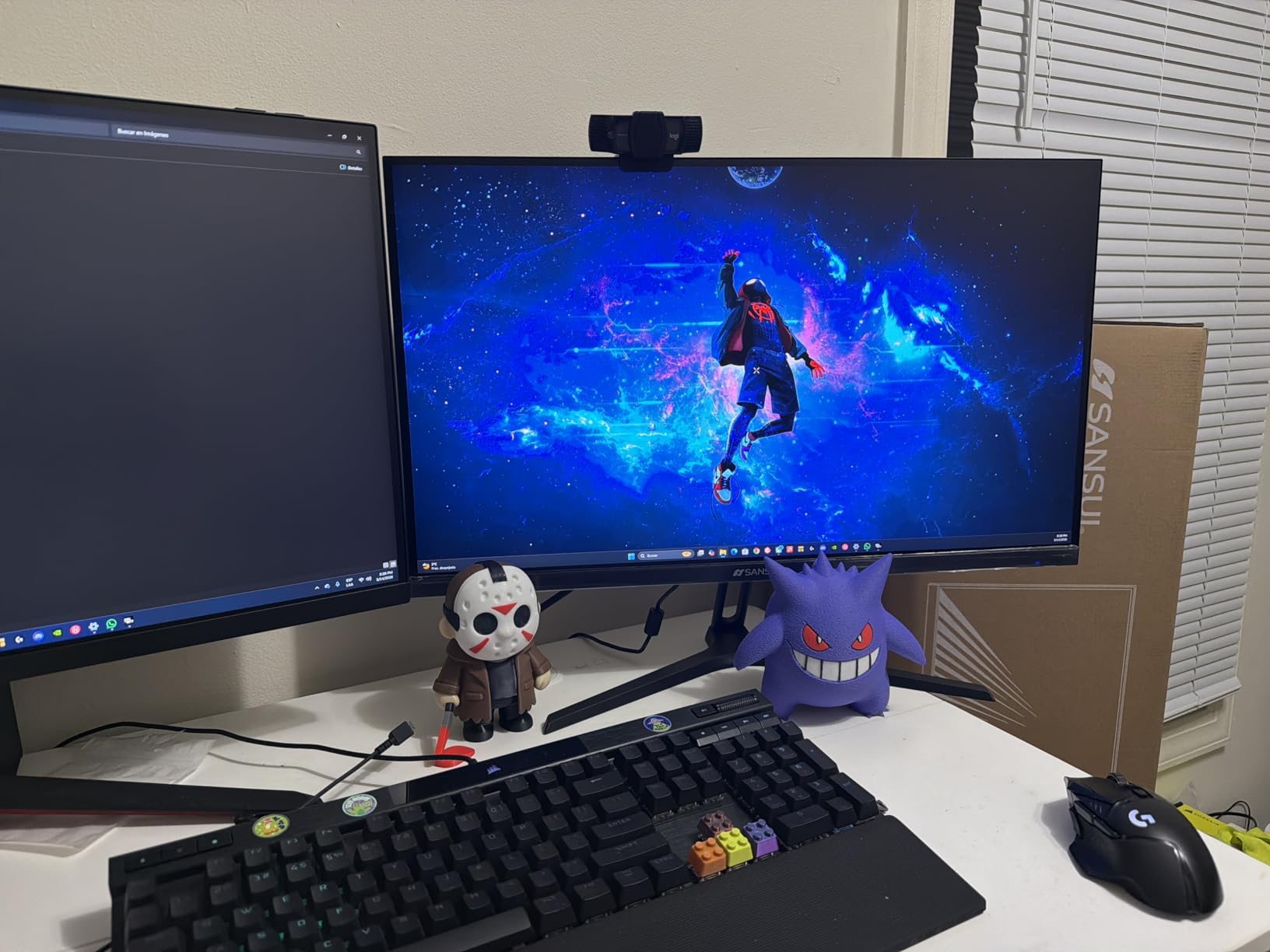 SANSUI 27 Inch WQHD 2560 x 1440 IPS Gaming Monitor, 200Hz 180Hz 1ms Computer Monitor, DP 1.2 x2 | HDMI 2.0 x2 | VESA Mount, 120% sRGB HDR Eye Care Metal Stand (DP Cable Included) customer photo 2