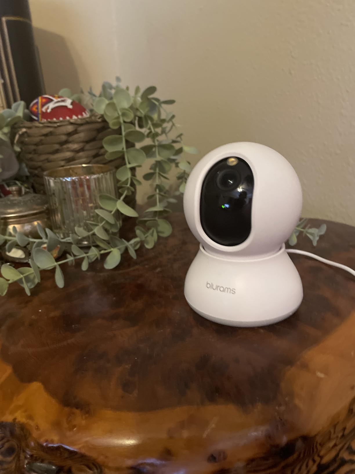 blurams 5G Cameras for Home Security, 2K Pet Camera with Phone App, 360° PTZ Indoor Camera w/Dual-Band WiFi6, Free Human/Motion/Sound Detection, 2-Way Talk, Night Vision, Compatible with Alexa, 2Pack customer photo 1