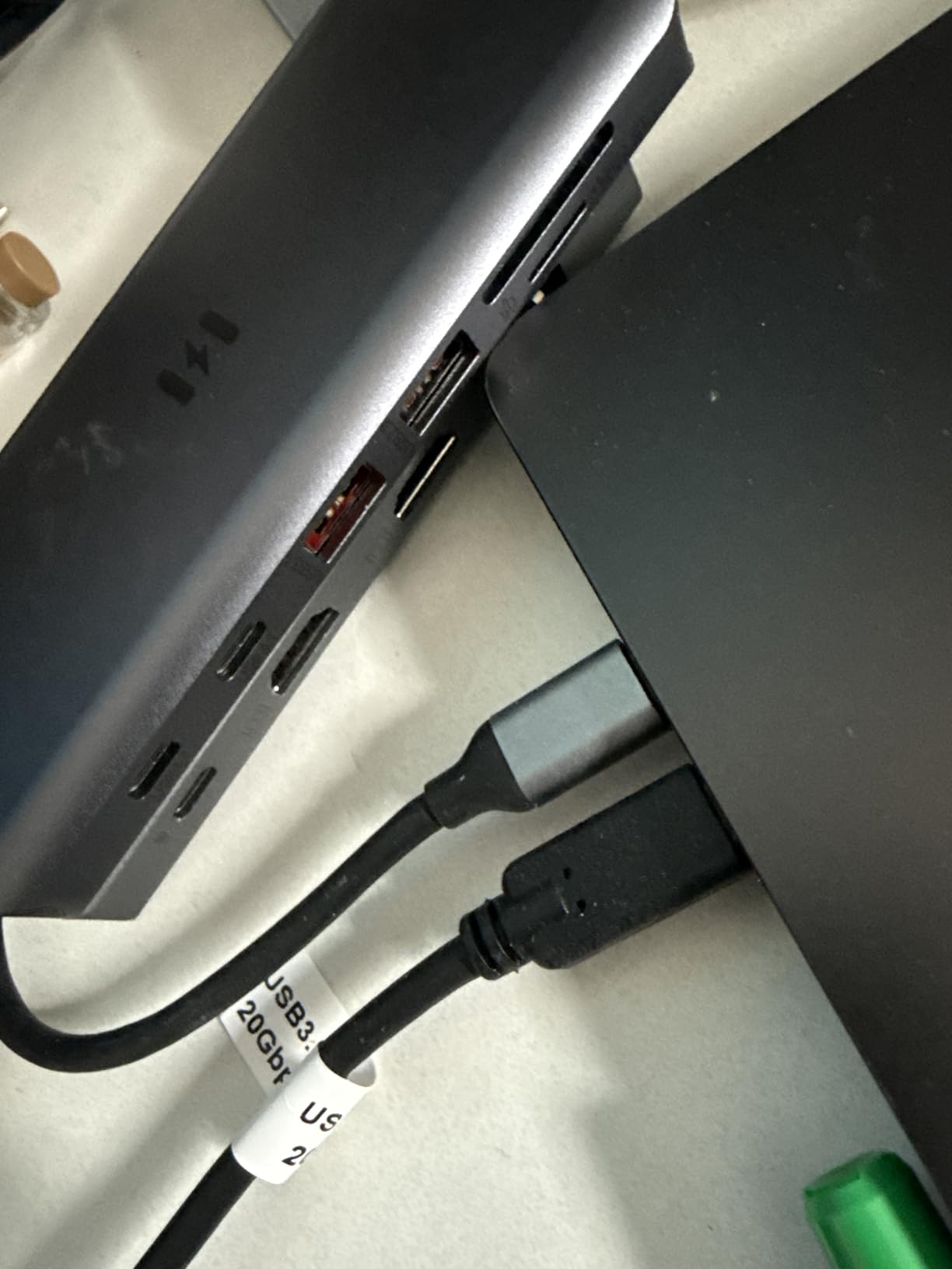 USB C Docking Station Dual Monitor, Selore Docking Station 3 Monitors Triple 4K Display with 2 HDMI, DisplayPort, 1Gbps Ethernet, 100W PD Charging, USB 3.0 Ports Adapter for Dell, HP, Lenovo,etc customer photo 1