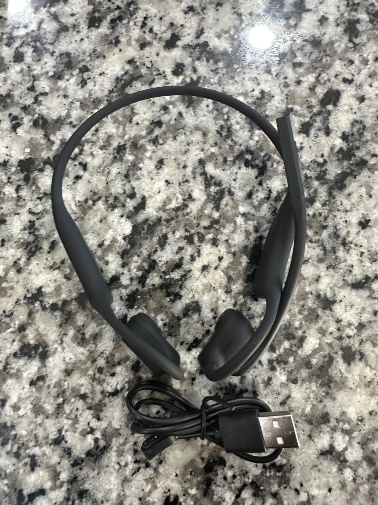 Gixxted Open Ear Headphones with Mic, Bluetooth Headset with Microphone, Dual Connect Bluetooth 5.3 with AI Noise Cancelling Mic & Mute Function, Wireless Headset for Work, Sports, Drive customer photo 2