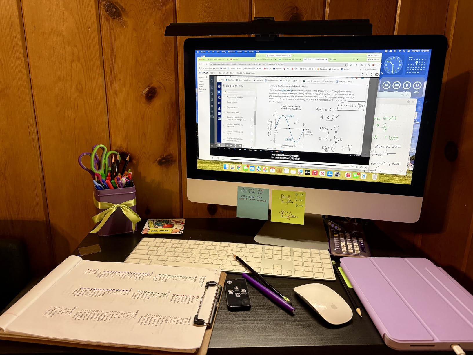 CATPOWER Portable Laptop Monitor Light Bar with USB Connection, e-Reading LED Task Lamp, 3 Color Temperature Settings, 10 Levels of Brightness Adjustment, No Glare on the Screen, Saves Space customer photo 2