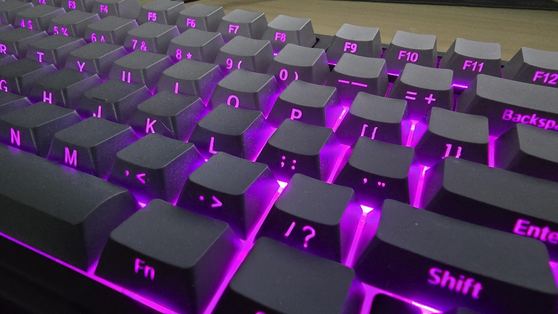 AULA F75 Pro Wireless Mechanical Keyboard,75% Hot Swappable Custom Keyboard with Knob,RGB Backlit,Pre-lubed Reaper Switches,Side Printed PBT Keycaps,2.4GHz/USB-C/BT5.0 Mechanical Gaming Keyboards customer photo 1